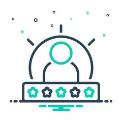 Mix icon for experiencing