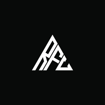 RFC letter logo creative design. RFC unique design
