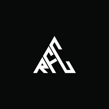 RFC letter logo creative design. RFC unique design
