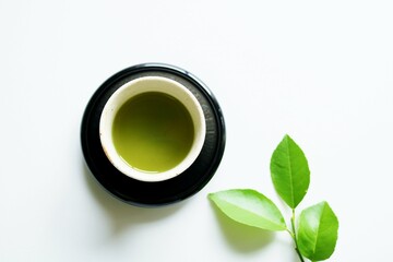 日本茶　緑茶　くつろぎの時　 - obrazy, fototapety, plakaty
