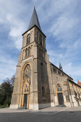 Fototapeta na wymiar St.-Cornelius-and-Cyprianus-church in Lippborg