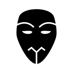 anonymous icon or logo isolated sign symbol vector illustration - high quality black style vector icons
