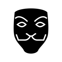 anonymous icon or logo isolated sign symbol vector illustration - high quality black style vector icons
