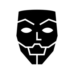 anonymous icon or logo isolated sign symbol vector illustration - high quality black style vector icons
