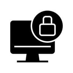 cybersecurity icon or logo isolated sign symbol vector illustration - high quality black style vector icons
