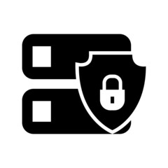 Obraz premium database cyber icon or logo isolated sign symbol vector illustration - high quality black style vector icons 