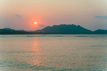 石垣島の夕焼け
