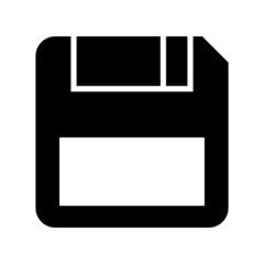 floppy disk icon or logo isolated sign symbol vector illustration - high quality black style vector icons
