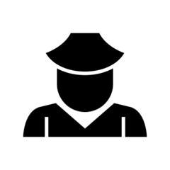 police icon or logo isolated sign symbol vector illustration - high quality black style vector icons
