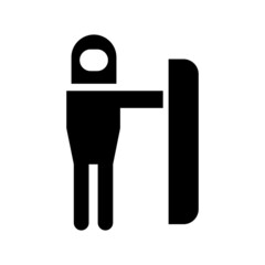 riot police icon or logo isolated sign symbol vector illustration - high quality black style vector icons
