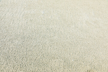 Sand nach einem Regenschauer