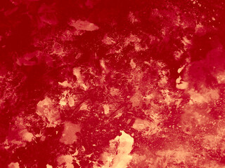 Red Abstract Banner. Scarlet Watercolor Artistic. White Texture Canvas. Set Stain. Grunge Frame. Splash Light. Art Trendy. Paint Water.