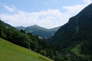 Fototapeta na wymiar Austrian moutain landscape