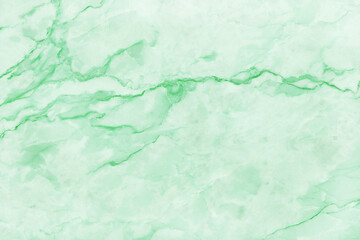 Green pastel marble seamless glitter texture background, counter top view pattern of tile stone floor.