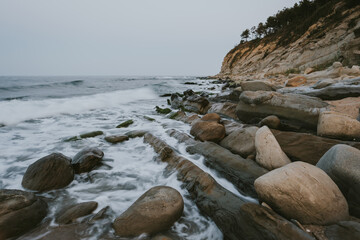 rocks on the beach
