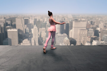 Ballet auf dem Dach