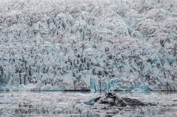 Glacier in the Vatnajokull National Park