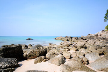 Fototapeta na wymiar Phuket, surin beach