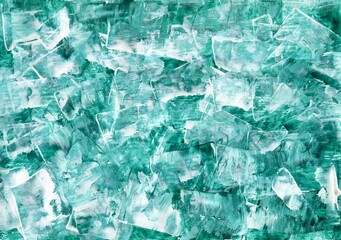 Abstract abstract green emerald textured art background