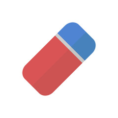 Eraser flat icon