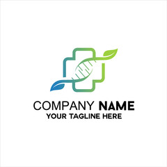 vector hospital and laboratory logo