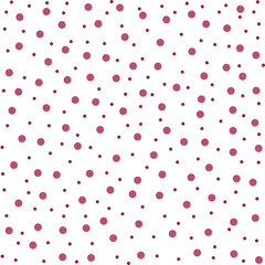 Simple minimalistic polka dot Background. Vector Background