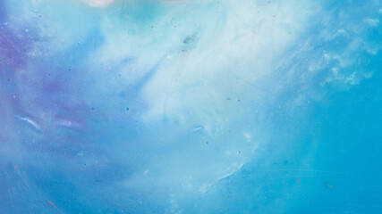 blue abstract liquid pattern background.color mixing paint.marble texture