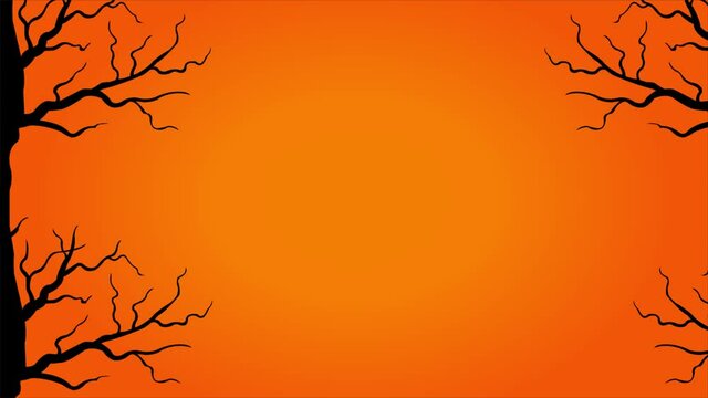Happy Halloween Simple Greeting Motion Graphic