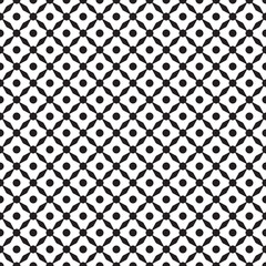 Seamless geometric texture of the surface. Abstract dotted pattern with trapeziums. Grid background. Print for polygraphy, posters, t-shirts and textiles. Doodle for design