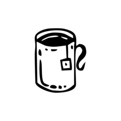 coffee vector icon illustration on white background