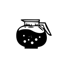 coffee vector icon illustration on white background