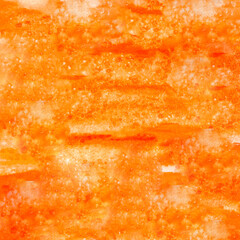 Abstract watercolor texture  background. Orange color background. Square base background