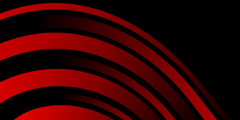 Abstract red and black background vector
