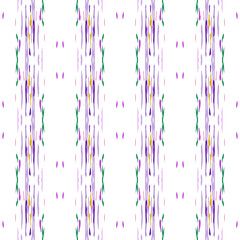 Ikat, Tie Dye. Batik, Hand Drawn Seamless