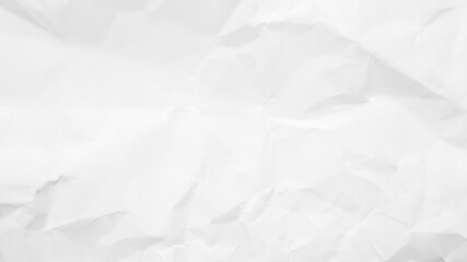 White Paper Texture background. Crumpled white paper abstract shape background with space paper recycle for text