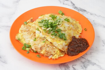 Fried carrot cake