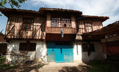 Turkey Amasya city a house in the countryside