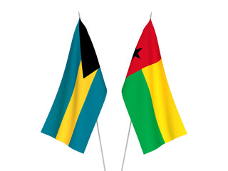 Commonwealth of The Bahamas and Republic of Guinea Bissau flags
