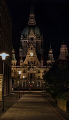 Fototapeta na wymiar Neues Rathaus Hannover 