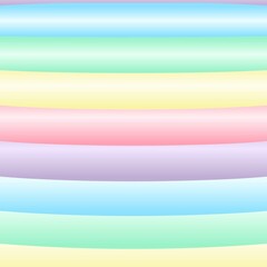 Rainbow seamless pattern background. Pastel horizontal line background. Rainbow wall. Vector background.