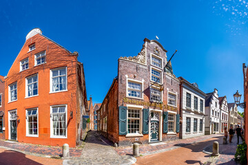 Altstadt in Leer, Niedersachsen, Deutschland 