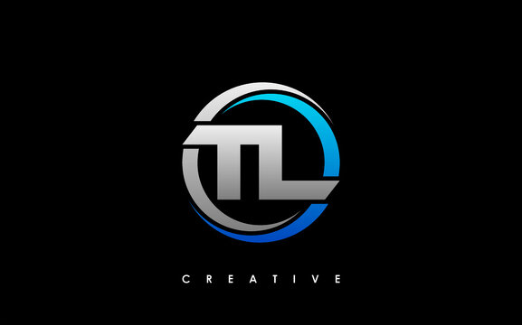 TL Letter Initial Logo Design Template Vector Illustration