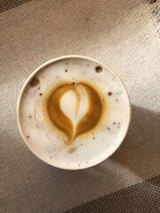 cup of cappuccino