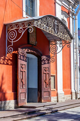 St. Petersburg, Russia, July 25, 2021. Cathedral of the Holy Apostle Andrew the First-Called,...