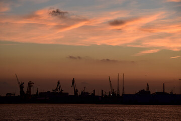 harbour port of Rotterdam