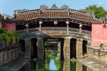 apanese Covered Bridge in Hoi An, Vietnam