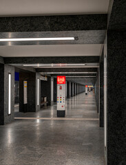 Der U Bahnhof Museumsinsel der Linie 5 in Berlin