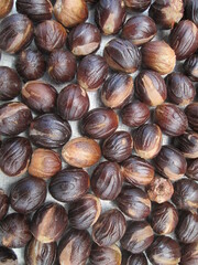 close up of a pile of pepper