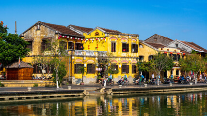 Cityscape of  Hoi An, Vietnam at daytime.