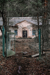 old house in the woods